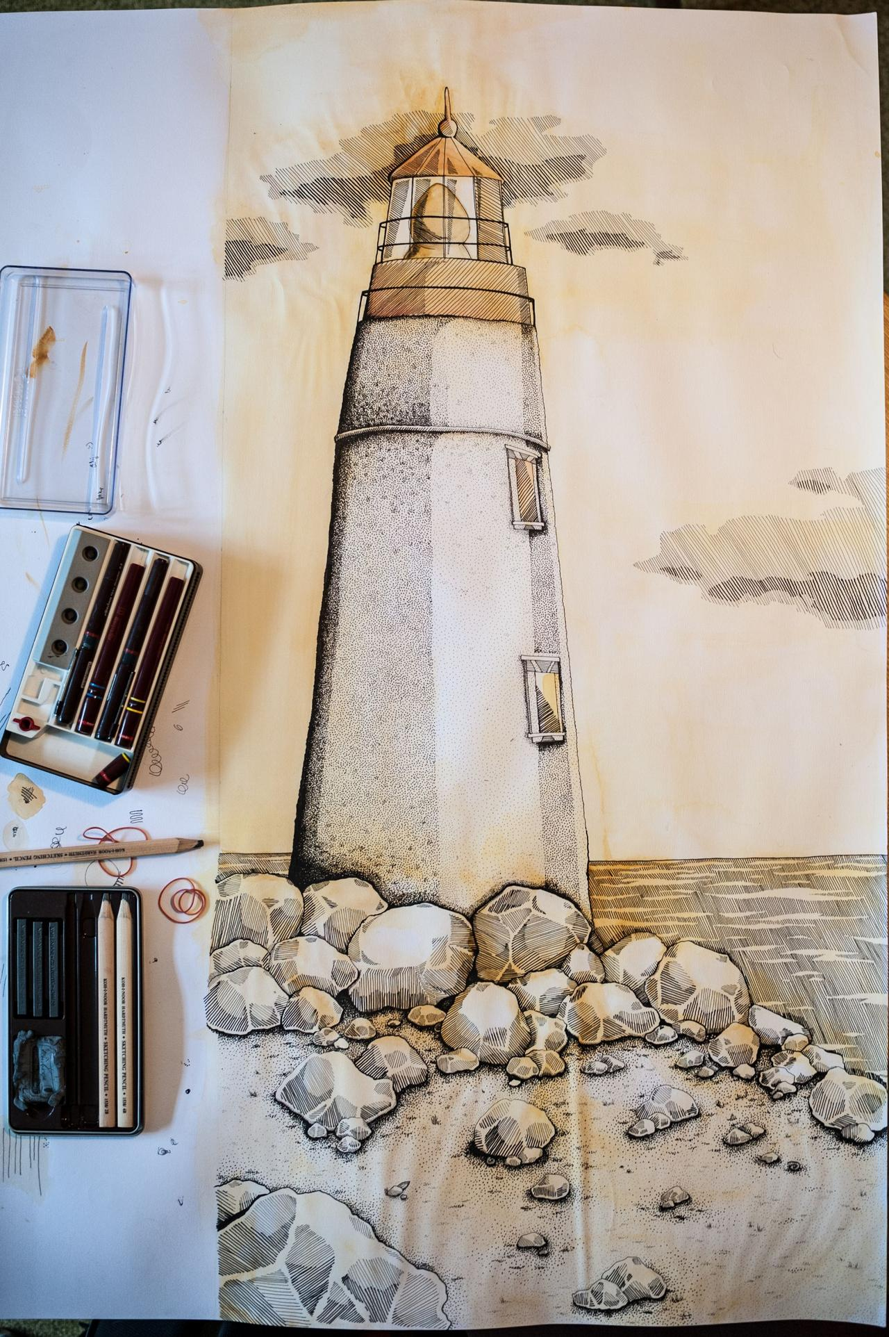 Lighthouse alone